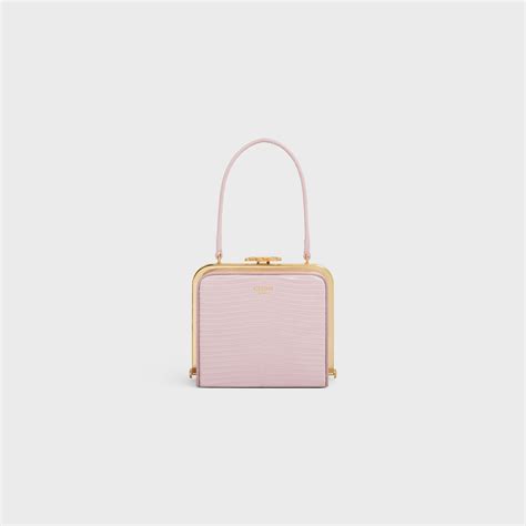 blush pink celine bag|celine lana minaudiere pink bag.